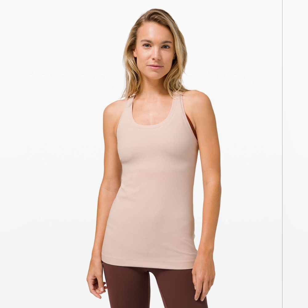 Lululemon Cool Racerback II *NuluFeather Pink